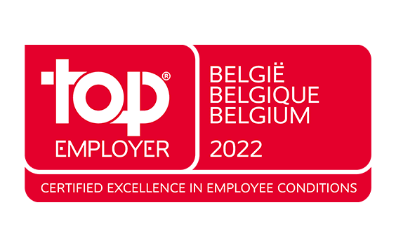 Top Employer Belgium 2022 logo