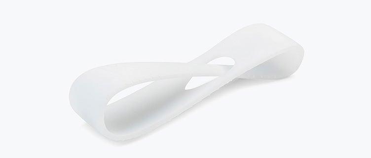 3D-printed sample loop in white TuskXC2700W material