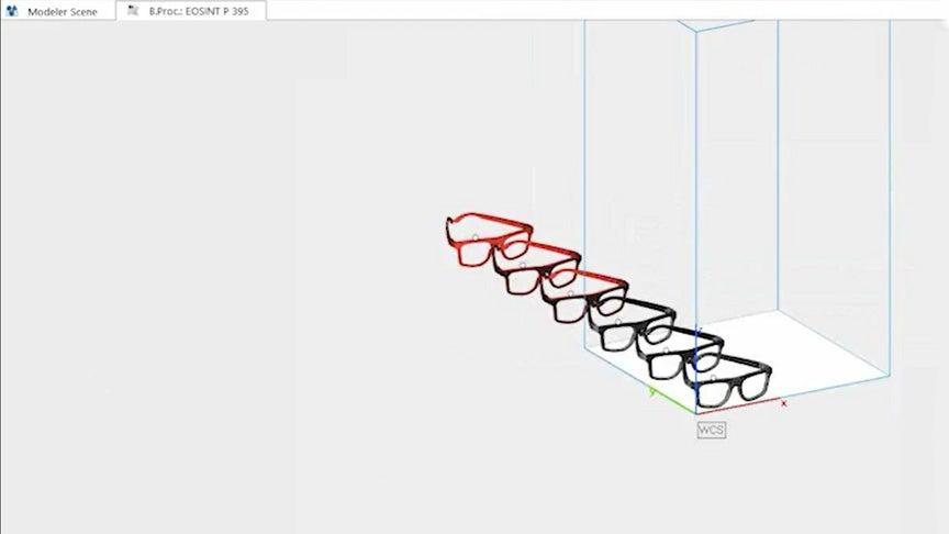 With the shape sorting function you can establish consistency when printing similar shaped parts.