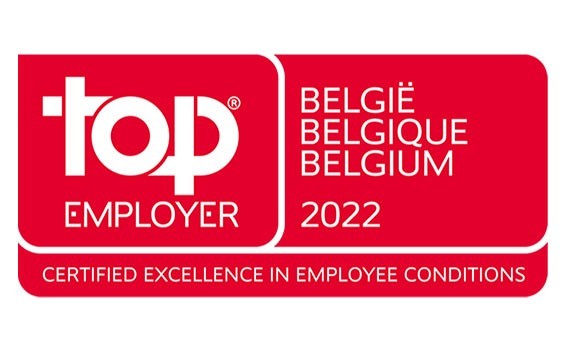 Logo du meilleur employeur en Belgique
